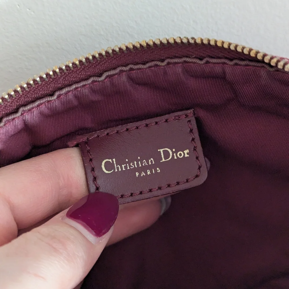 Dior trotter saddle bag - Merlot color - Picture 7 of 16